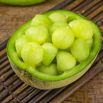 全年款海南网纹瓜玫珑瓜新鲜水果软糯香甜哈密瓜蜜瓜甜瓜现摘9斤图5