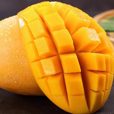 广西芒果树上熟金煌芒小果平板纸箱礼盒装非贵妃芒大青芒新鲜水果图4