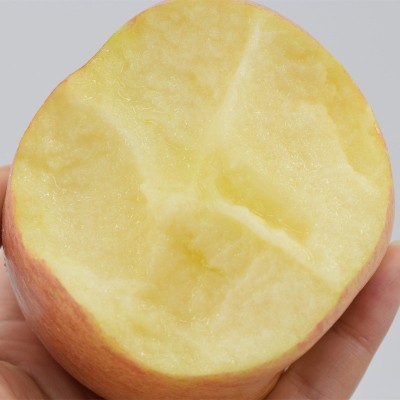 现摘现发陕西礼泉红富士苹果脆甜多汁新鲜水果纸袋苹果5斤装批发图4