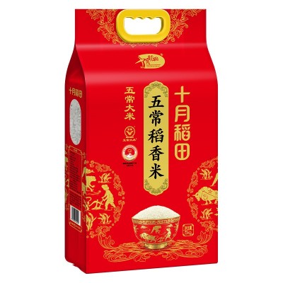 十月稻田 五常稻香米粳米真空装10斤一年一季图3