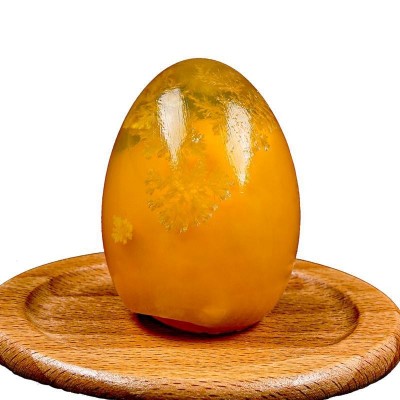 四川黄金松花蛋无铅溏心皮蛋鸭蛋黄心皮蛋绵竹长林蛋严选图4