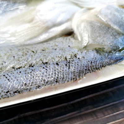 烤鱼清蒸鲈鱼批发白蕉海鲈鱼新鲜冰冻海鲜半成品开背七星芦鱼卢鱼图4