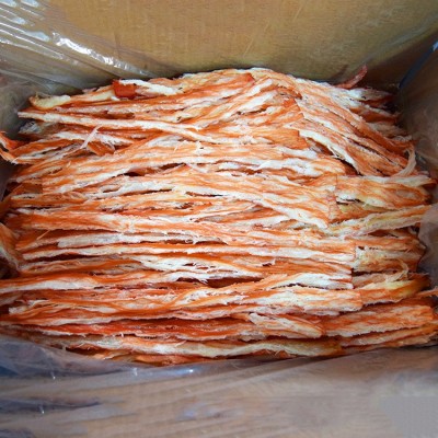 新品手撕鱿鱼条 10斤散装整箱碳烤鱿鱼条 海鲜干货原味鱿鱼条批发图4