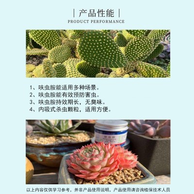 小白药3%呋虫胺本店批零多肉花卉小黑飞介壳虫内吸杀虫颗粒剂250g图2