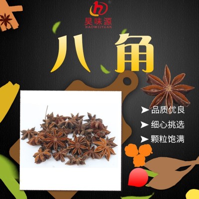 厂家供应八角粉大料 炖肉香料广西五香干八角香叶大茴香图4