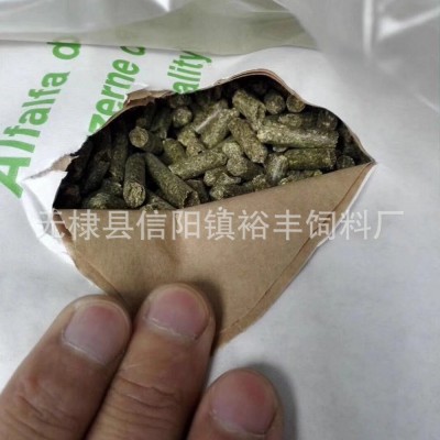 袋装西班牙苜蓿草颗粒 牛马羊禽畜饲料 西班牙苜蓿草颗粒图4