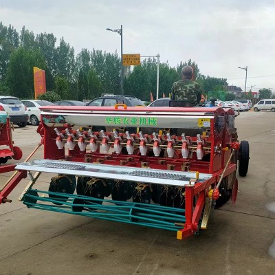 小麦播种机圆盘新款浆腿式种植机播种施肥机拖拉机带麦种点播机图2