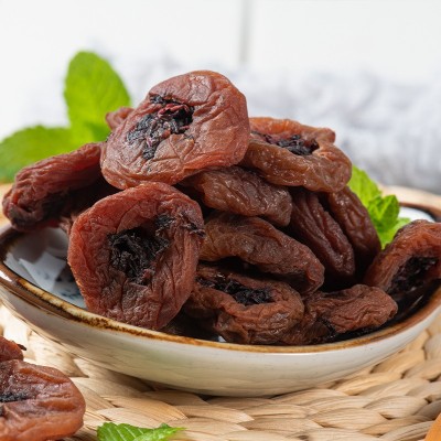 【久佳-紫苏菜梅饼】5斤/包 无核青梅肉休闲零食蜜饯话梅图2