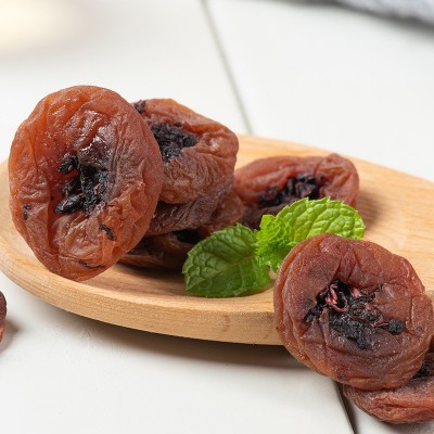 【久佳-紫苏菜梅饼】5斤/包 无核青梅肉休闲零食蜜饯话梅图3