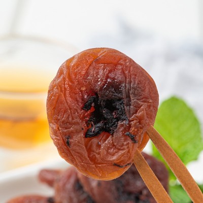 【久佳-紫苏菜梅饼】5斤/包 无核青梅肉休闲零食蜜饯话梅图5