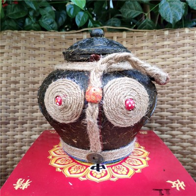 批发茶叶罐云南普洱茶立体茶雕礼品茶工艺茶茶罐子 摆件茶装饰图2