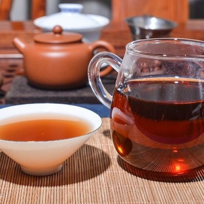 延初茶业普洱熟茶七子饼茶越陈越香乔木茶熟茶饼357 厂家直接发货图4