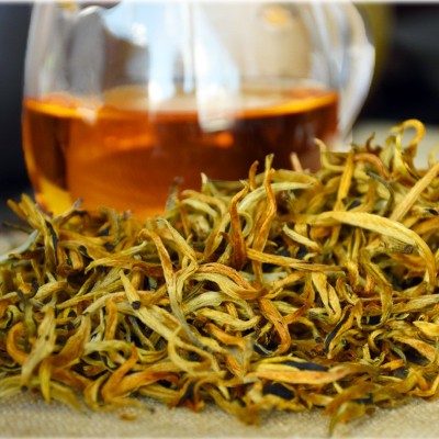 云南红茶散装自产自销蜜香金芽清香型滇红茶500克现货滇红批发图4