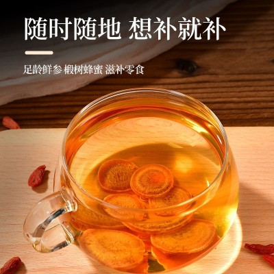 人参蜜片 东北特产礼盒装50g*2盒/套开袋即食 高端送礼图4