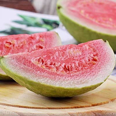 广东新鲜红心芭乐【软心】水果5斤特产软心红心番石榴一件代发图4