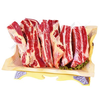 黄膘牛排原切牛排骨新鲜牛肋排锡盟草原牛肉内蒙手把牛排商用批发图5