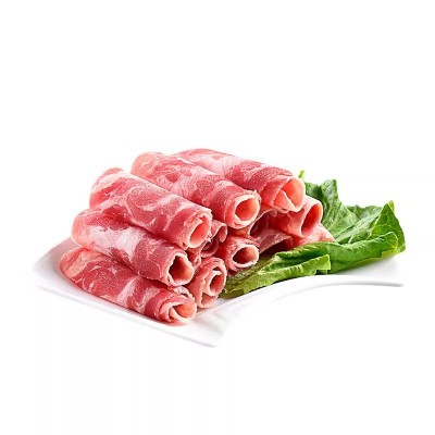 清真内蒙古新鲜牛肉卷原切牛肉片整条雪花肥牛涮火锅低脂切片盒装图5
