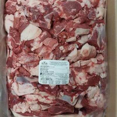 巴西进口原装牛碎肉整箱牛肉块80VL牛肉馅食堂餐厅原材料图4