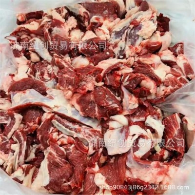 巴西进口原装牛碎肉整箱牛肉块80VL牛肉馅食堂餐厅原材料图5