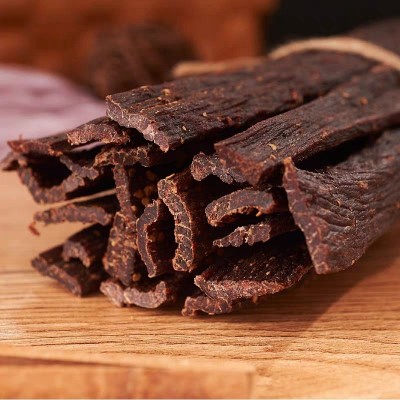 牛肉干新疆特产麻辣味肉干零食耐嚼磨追剧图3