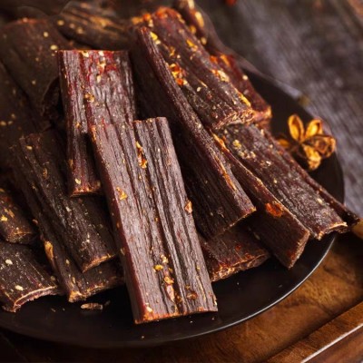 牛肉干新疆特产麻辣味肉干零食耐嚼磨追剧图4