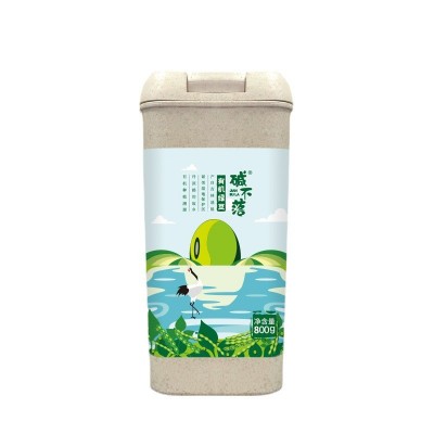 【碱不落】单氏米业有机绿豆800g厂家批发福利礼盒可发芽碱地种植图2