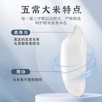东北大米 五常香米5kg袋装大米商超团购直播长粒香米厂家批发大米图3
