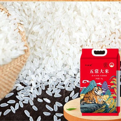东北黑龙江特产大米长粒香颗粒饱满五斤十斤真空装大米现货批发图3