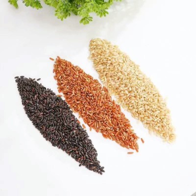 2024新米东北三色糙米红米黑米5斤健身粗粮餐五谷杂粮饭现货包邮图3