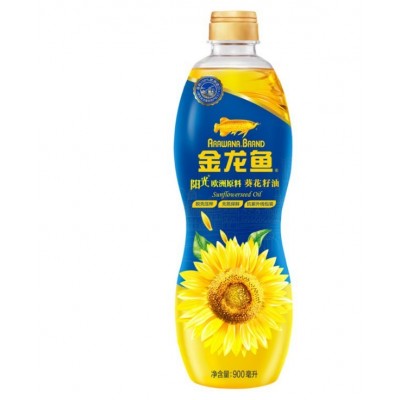 金龙鱼阳光葵花籽油 小瓶食用油葵花油植物油压榨900ml 批发图4