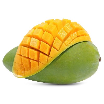 大青芒汁多肉厚核薄当季新鲜现摘热带水果青皮芒果产地直发图3