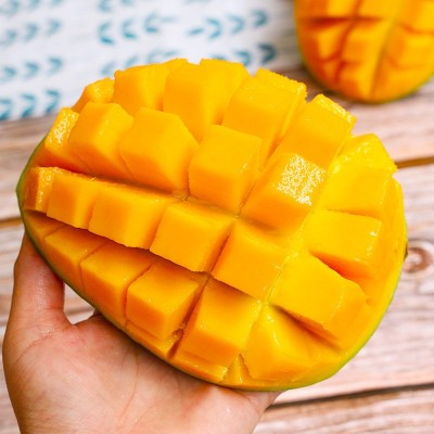 攀枝花芒果凯特芒大青芒新鲜水果当季10斤香甜薄皮金煌一件代发图4