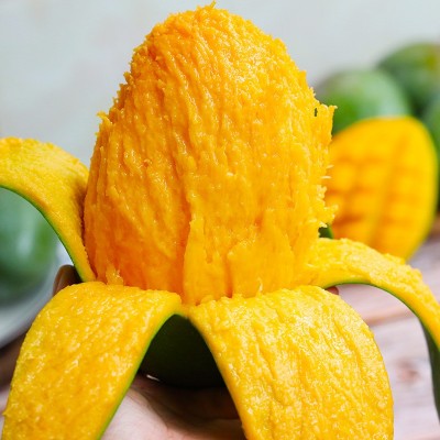 攀枝花芒果凯特芒大青芒新鲜水果当季10斤香甜薄皮金煌一件代发图2
