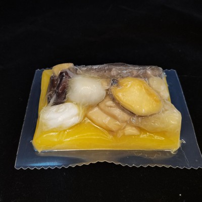 工厂直供佛跳墙即食240g酒店餐饮商用鲍鱼海参带盅金汤佛跳墙批发图3