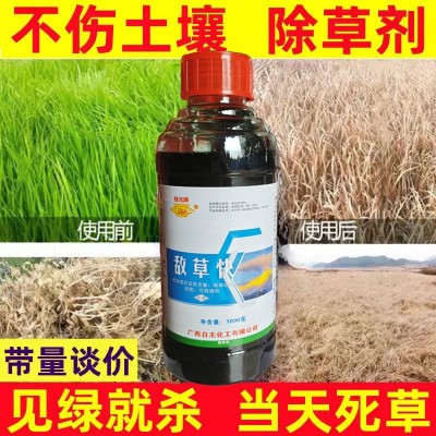 【2斤装】高效敌草快除草剂正品灭草药杂草一扫光敌草快瓶装图3