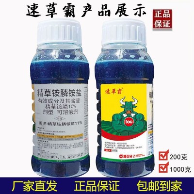 精草铵膦铵盐正品除草剂除草烂根剂草胺磷安磷果园灭草剂农药图5