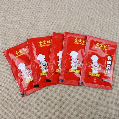 四川宏林蘸碟5g*100袋香辣干碟火锅冒菜串串蘸料烧烤调味料辣椒面图4