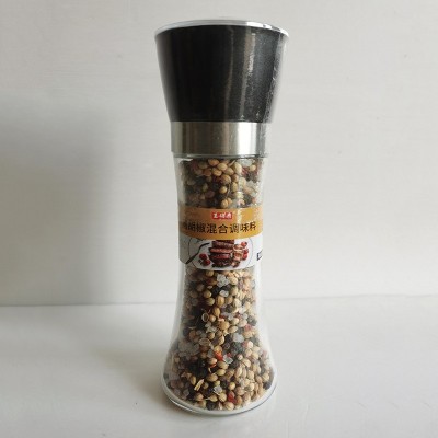 研磨瓶调味料 轻食餐调料黑胡椒海盐混合西餐原料家用黑胡椒粉图2