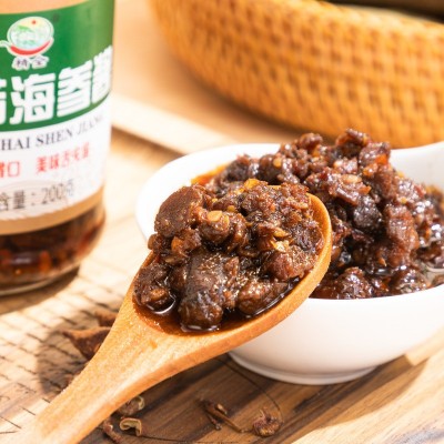 精全香菇海参酱辣椒酱拌饭火锅调味品调料蘸料下饭菜一件代发图3