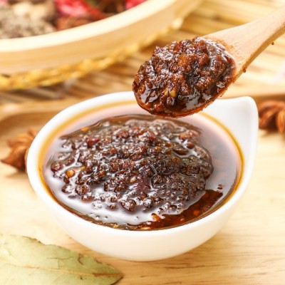 海虾肉酱 精全辣椒酱海鲜虾酱速食火锅蘸调料下饭拌饭酱一件代发图3