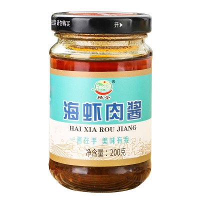 海虾肉酱 精全辣椒酱海鲜虾酱速食火锅蘸调料下饭拌饭酱一件代发图4