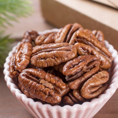 厂家批发 碧根果仁直批 散装长寿果 炒货休闲食品坚果 包邮图2