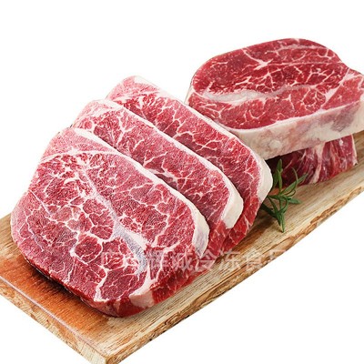 巴西进口牛板腱 原切牛排冷冻去骨雪花牛肉牛扒批发 草饲牡蛎肉图5