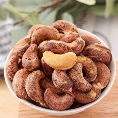 厂家批发紫衣腰果仁原味休闲零食炒货散装腰果A180大颗粒紫衣腰果图3