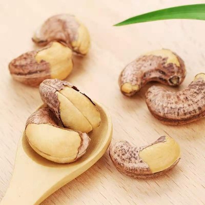 厂家批发紫衣腰果仁原味休闲零食炒货散装腰果A180大颗粒紫衣腰果图5