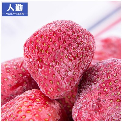 样品草莓品种齐全 速冻冰冻草莓甜品冷饮奶茶店榨汁水果 冷冻草莓图2
