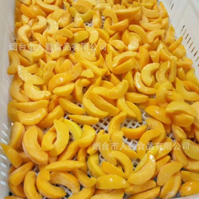 速冻冷冻黄桃样品 1/2瓣果脯果干黄桃酱烘焙配料黄桃罐头冷冻水果图2