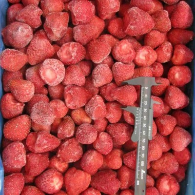 速冻美十三草莓 冷冻甜查理草莓 冰冻草莓 10kg/箱 速冻水果图4