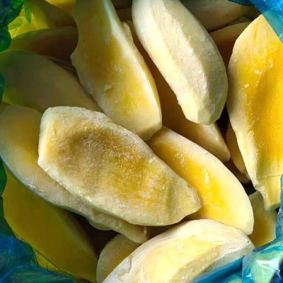 冰冻鲜芒果冷冻芒果 烘焙饮料原料 速冻芒果 小台农芒果瓣图4