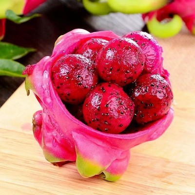 红心火龙果新鲜正宗水果一整箱时令当季果肉饱满红肉水果新品图3